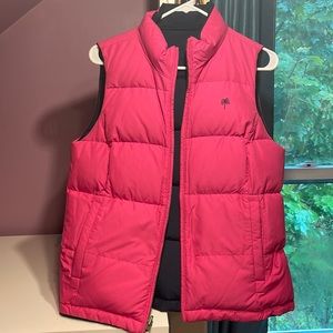 Lilly Pulitzer reversible puffer vest